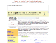 Tablet Screenshot of 101cookingrecipes.com